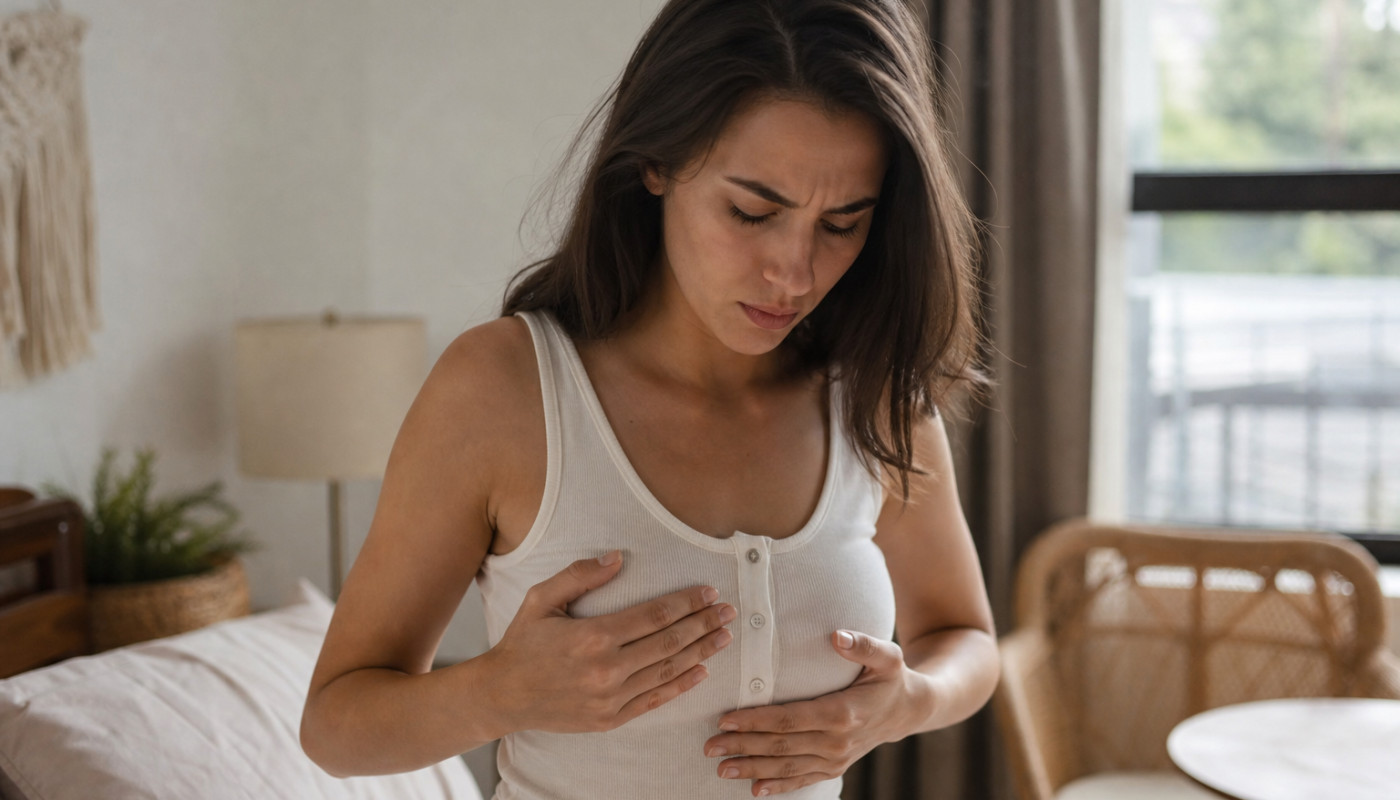 Pourquoi les seins pointus font mal avant et après les menstruations ?